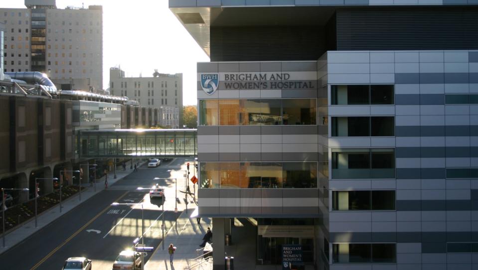 Exterior of Brigham and Women's Hospital in Boston