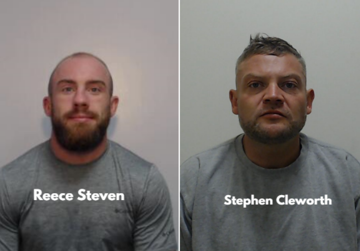 Reece Steven and Stephen Cleworth were jailed for the killing of Thomas Campbell. (Greater Manchester Police)