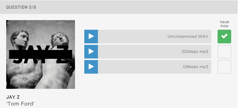 NPR audiophile test