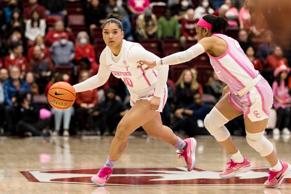 Stanford point guard Talana Lepolo said when she plays against other Polynesian women's basketball players "there's just this immediate respect."