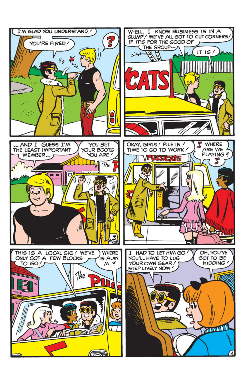 Betty & Veronica Friends Forever: Rock & Roll interior art