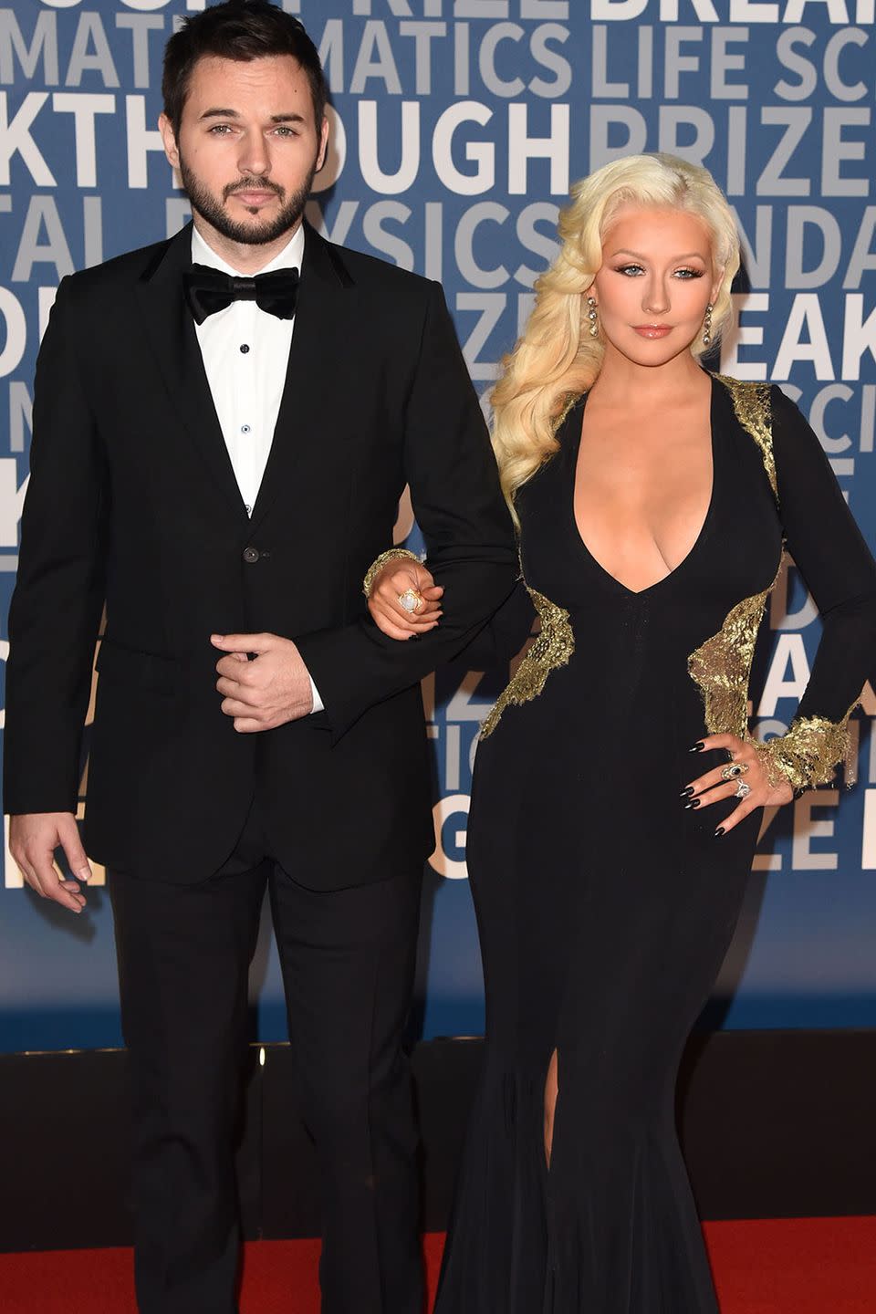 Christina Aguilera and Matt Rutler