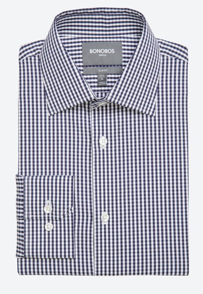 Patterned Dress Shirt for Men