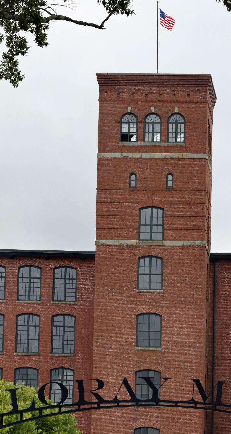 The exterior of Loray Mill on West Franklin Boulevard Thursday morning, September 8, 2022.