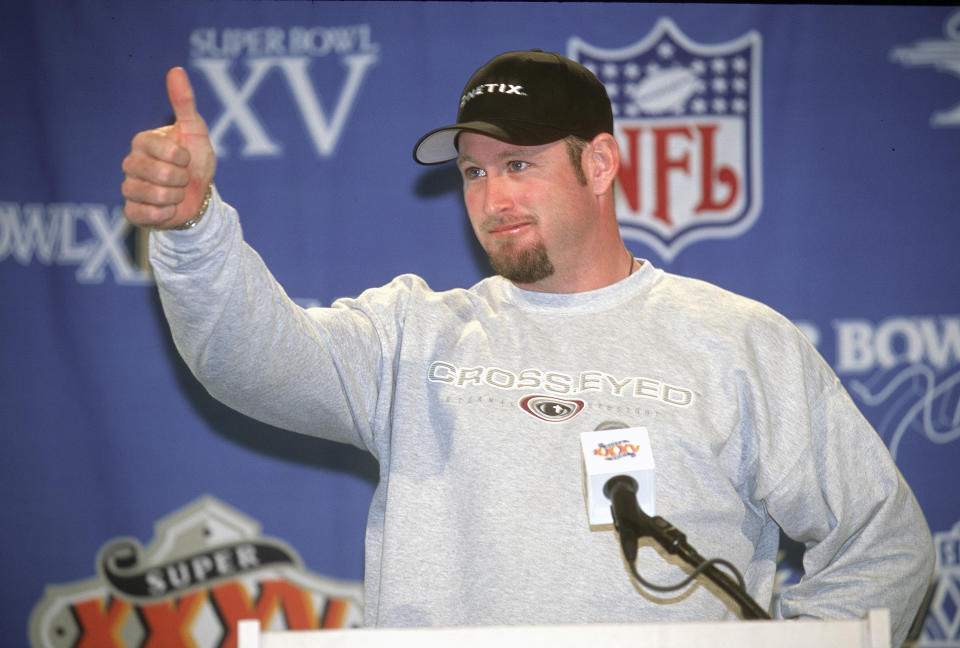 The Ravens got rid of Trent Dilfer right after he helped them win a Super Bowl, then spent nearly a decade in QB purgatory. (Photo by Focus on Sport/Getty Images)