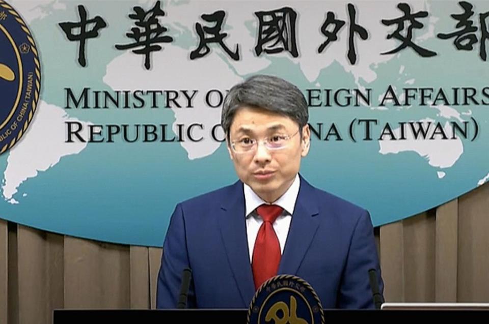 外交部副發言人蕭光偉。（資料照片）