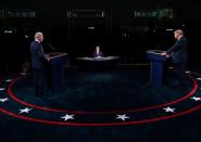 U.S. presidential election debate in Cleveland, Ohio