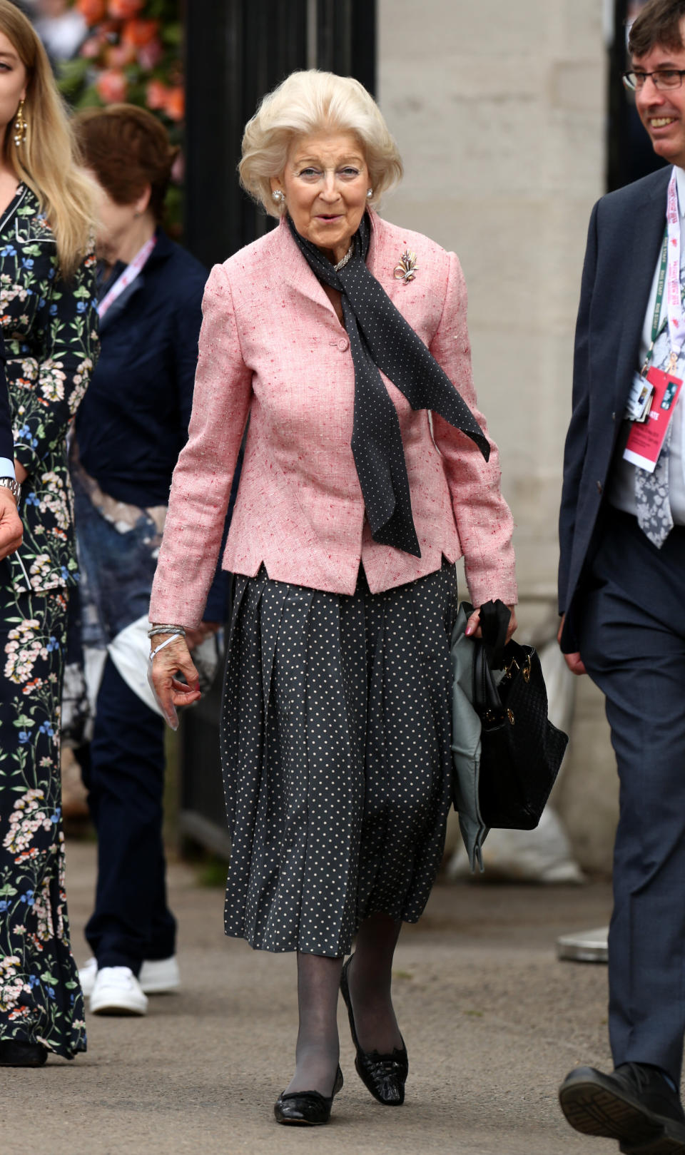 Princess Alexandra arrives at the Chelsea Flower Show [Photo: PA]