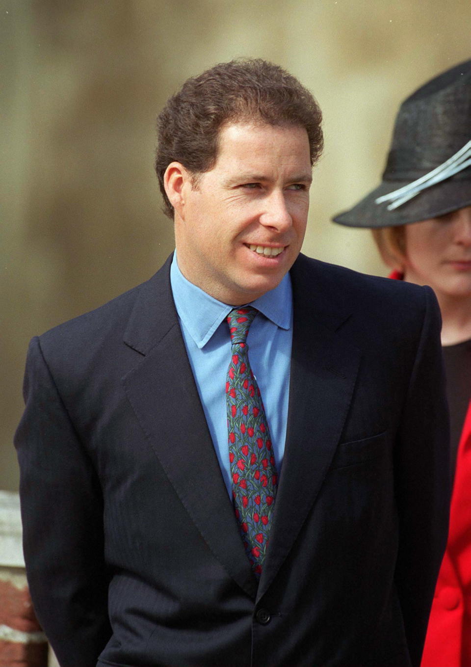 WINDSOR, UNITED KINGDOM - MARCH 30:  Viscount Linley At Easter Service At Windsor  (Photo by Tim Graham Photo Library via Getty Images)