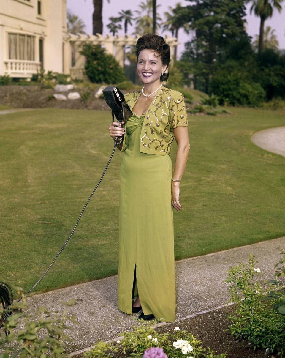 1963: White hosts the Tournament of Roses.