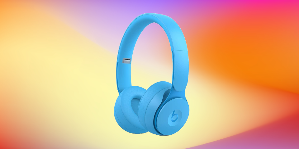 Save $70 on these Beats Solo Pro Wireless Noise Cancelling On-Ear Headphones. (Photo: Amazon)