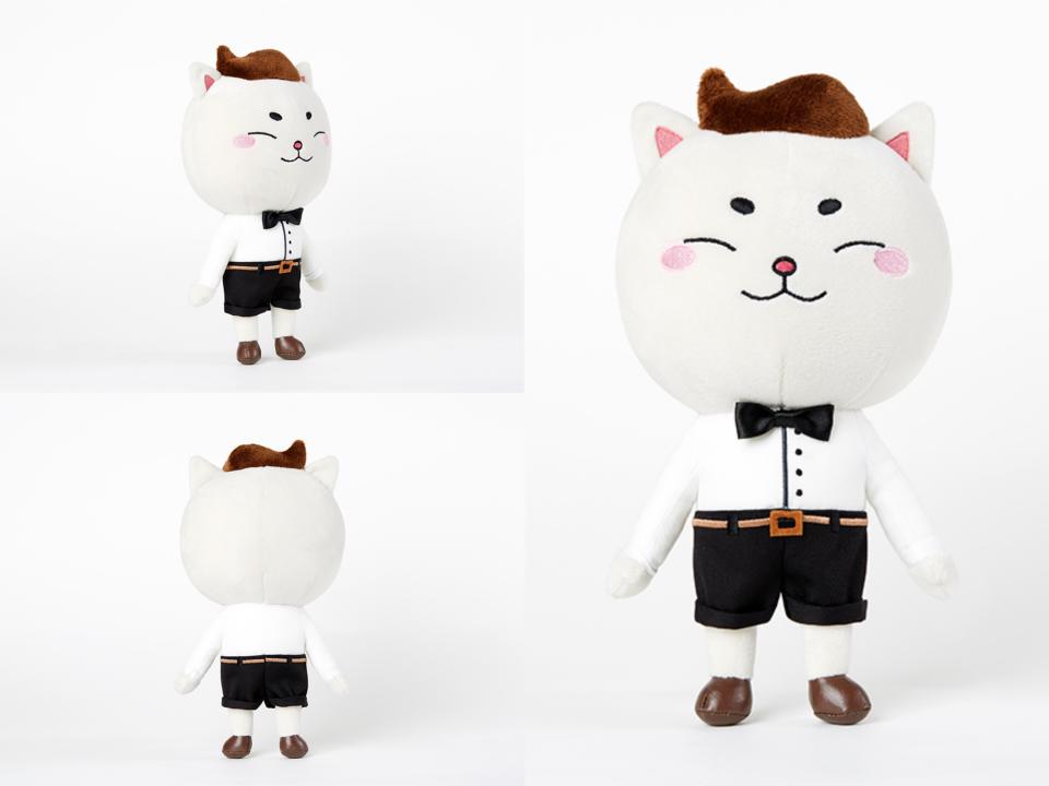 goblin miniso bonicrew tricat plush toy