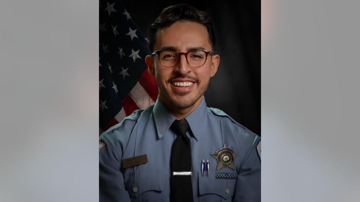 <div>Pictured is Police Officer Luis M. Huesca.</div>