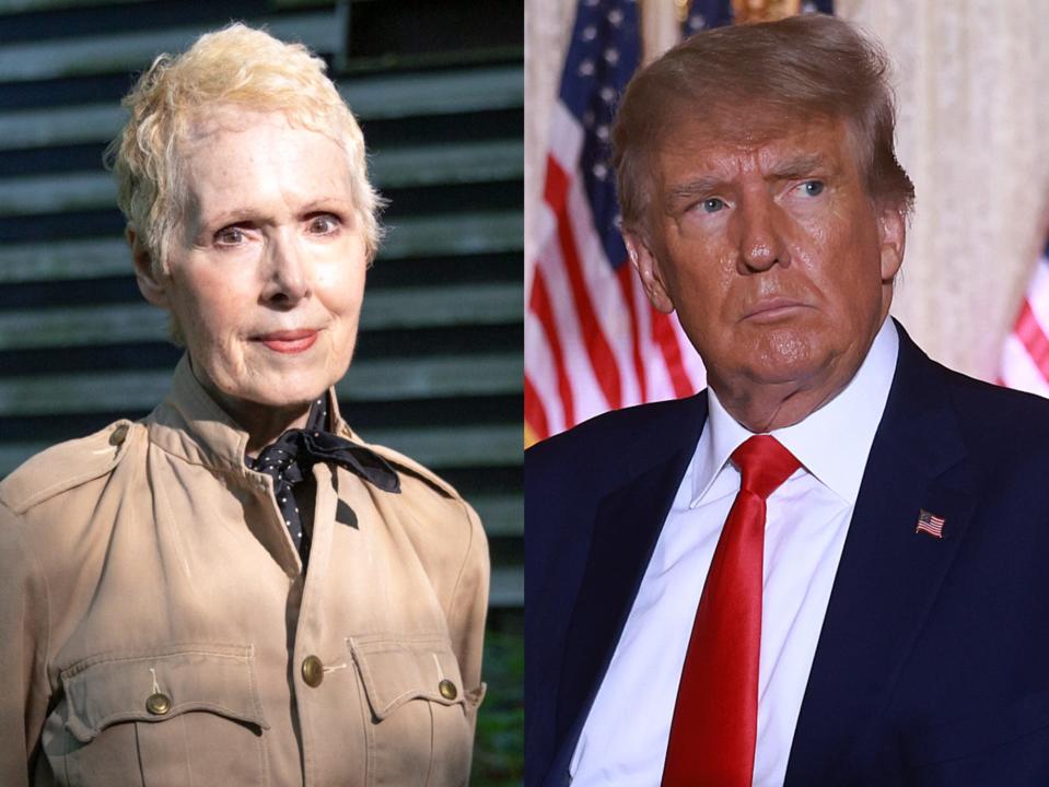 E. Jean Carroll and Donald Trump