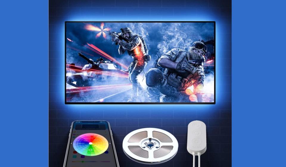 Bias lighting is a must-have addition to any home theater (or videogame area). It's super-cool, and only seven bucks right now! (Photo: Amazon)