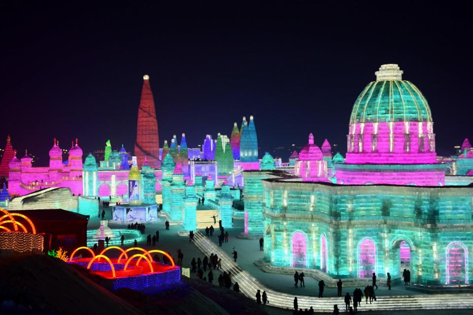 34th Annual Harbin Ice Festival kicks off in style