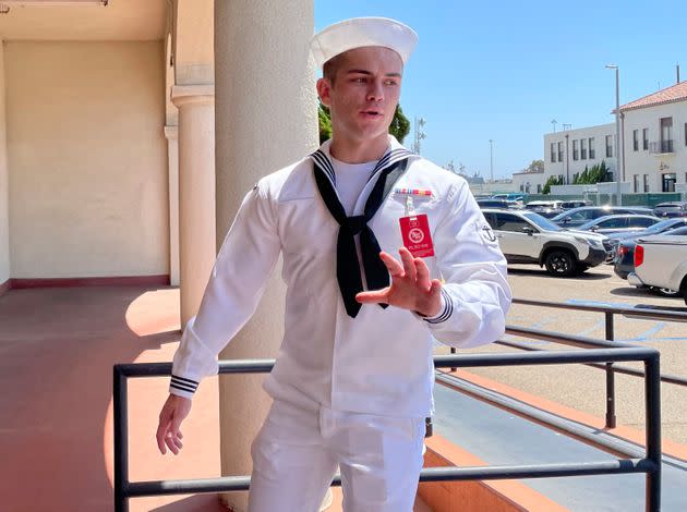 Seaman Recruit Ryan Sawyer Mays was acquitted Friday of arson and the willful hazarding of a ship charges. (Photo: via Associated Press)