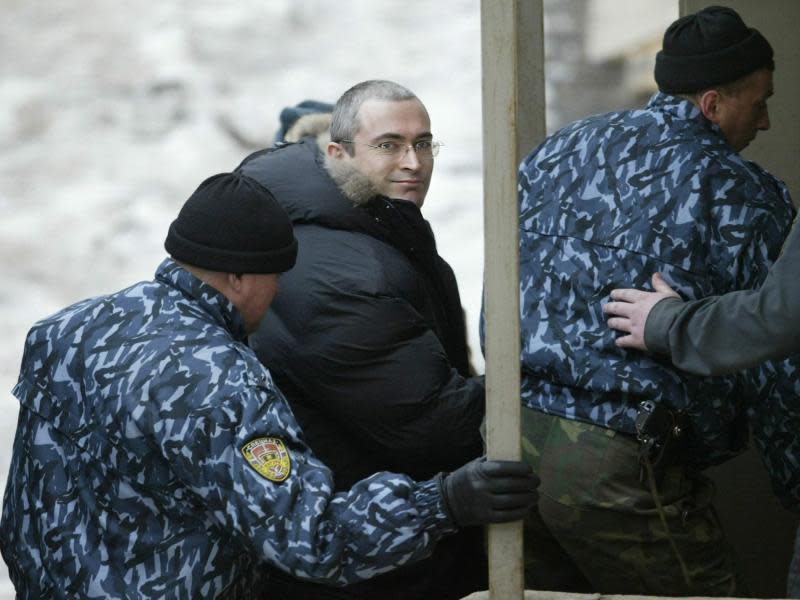 Früherer Yukos-Chef Michail Chodorkowski. Foto: Yuri Kochetkov