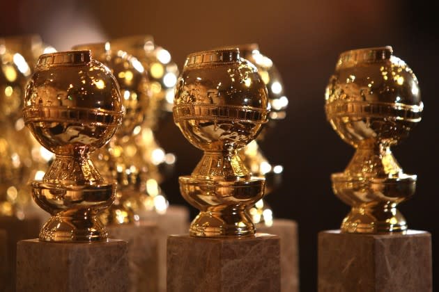 Unveiling Of The New 2009 Golden Globe Statuettes - Credit: Getty Images