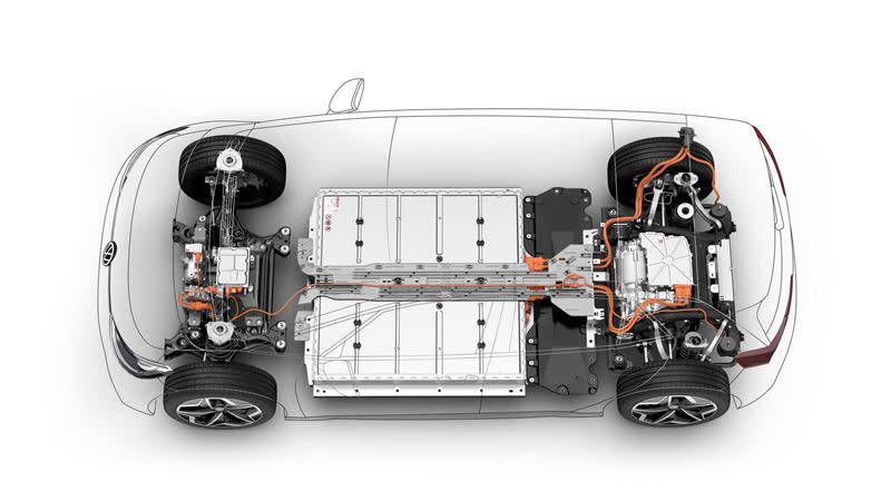 福斯ID.2入門版可能只會搭載容量僅30kWh的電池模組，續航里程約193公里。（圖／翻攝自Volkswagen官網）