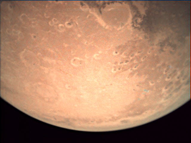 Photo of Mars from space.