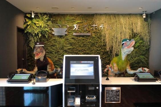 The robot-run Henn na hotel will add a spot of odd to your stay (Henn na)