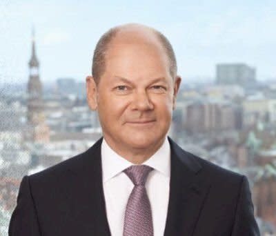 德國副總理兼財政部長蕭茲(Olaf Scholz)(推特)