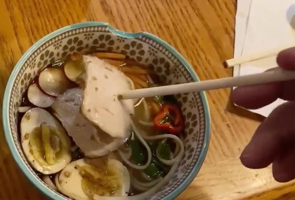 If all else fails, you can always use a chopstick to stab toppings in your ramen.