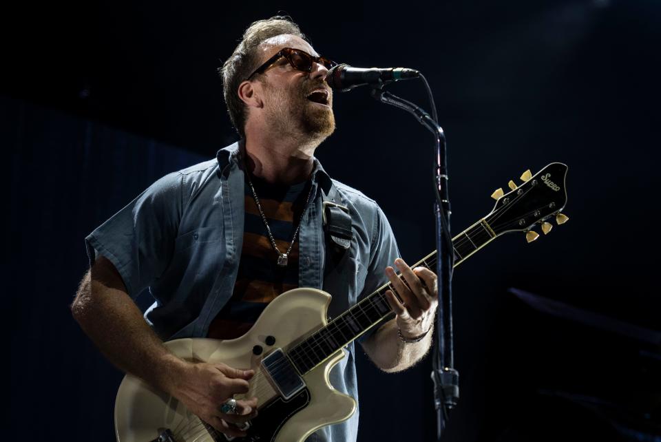 The Black Keys perform at the Iowa State Fair for the first time.