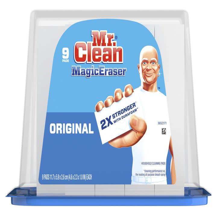 Mr. Clean magic eraser packaging