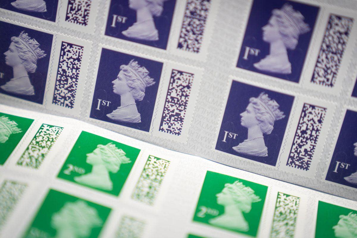 Have you been wondering what to do with non-barcoded first and second-class stamps with the late Queen's head on? <i>(Image: James Manning/PA)</i>