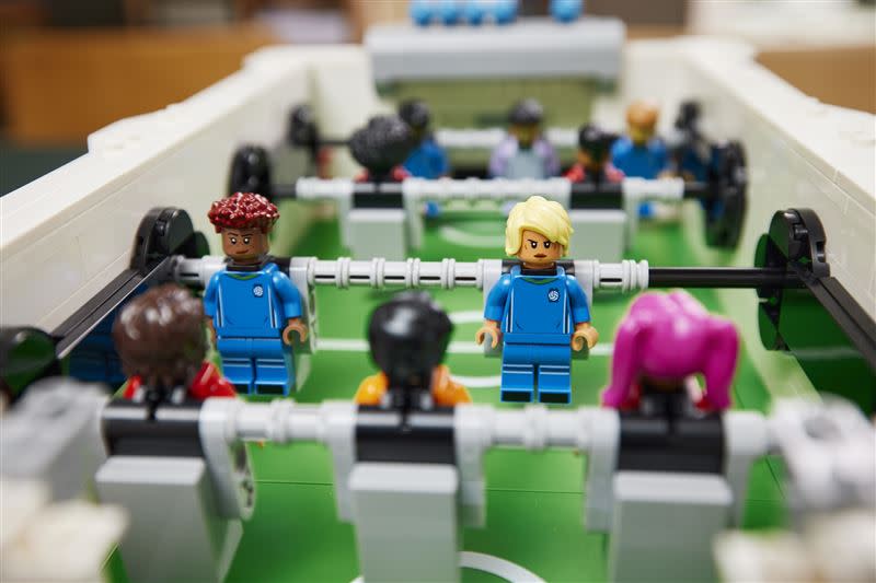 LEGO Ideas推出21337手足球。（圖／Lego提供）