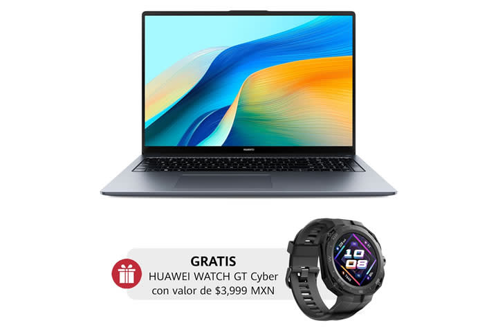 Aprovecha y llévate esta laptop HUAWEI con regalo incluido