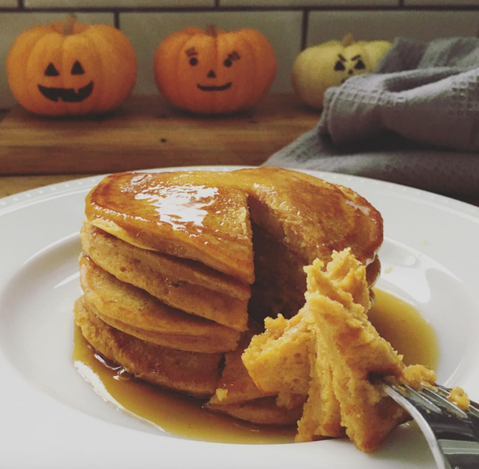 Les pancakes à la citrouille