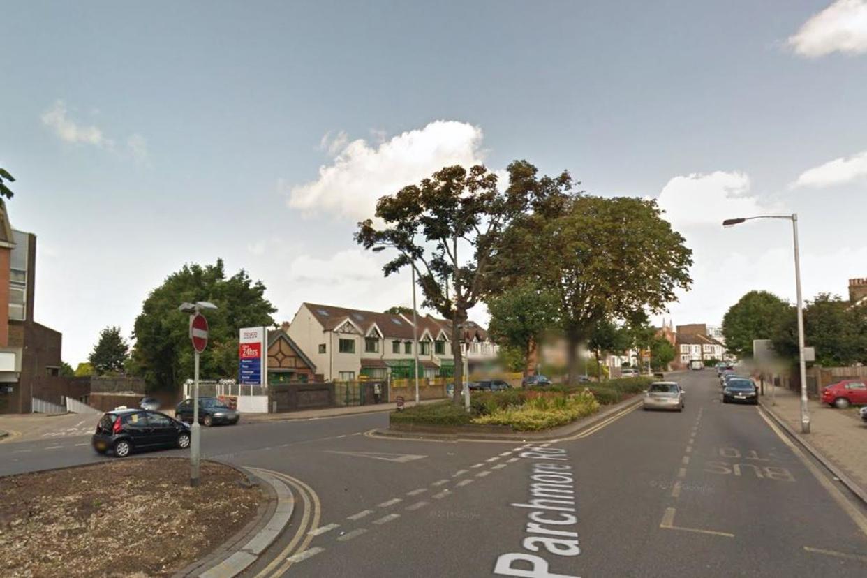 Police appeal: A man was stabbed in Parchmore Road, Thornton Heath: Google maps