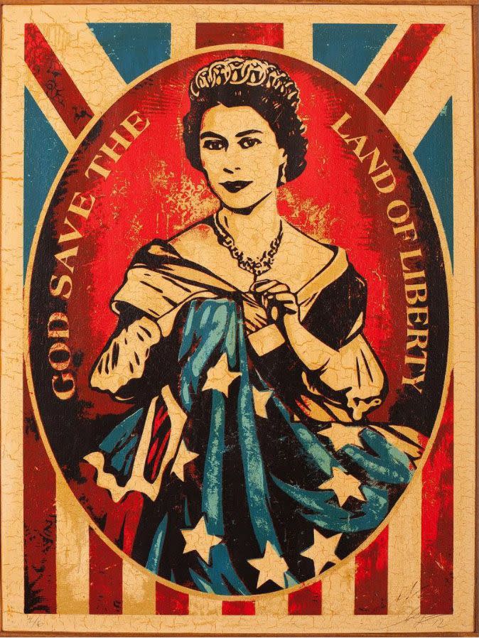 46) Shepard Fairey murals