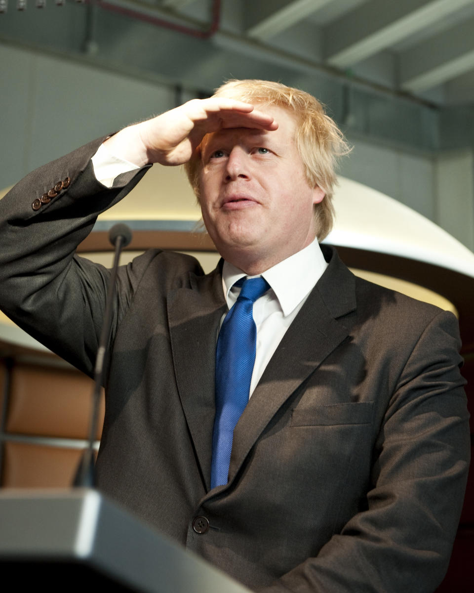 Boris Johnson speaks at the �20 Million Opening of the Galleries of Modern London at the Museum of London, London, 27th May 2010.