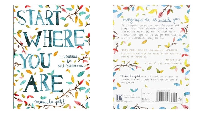 Take the pressure away from journaling with the Start Where You Are: A Journal for Self-Exploration.