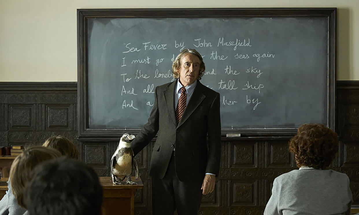 <span>‘O Penguin! My Penguin!’ … Steve Coogan in The Penguin Lessons</span><span>Photograph: PR</span>