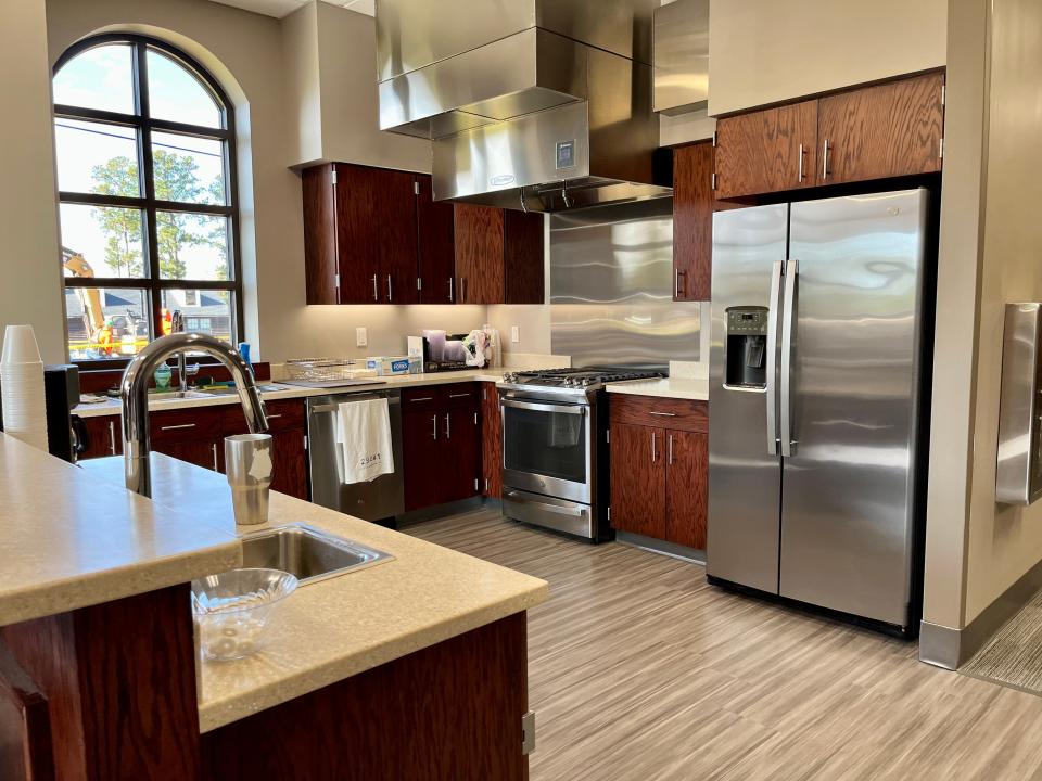 The fully equipped kitchen of North Augusta's new Fire Station #1 at 311 W. Martintown Rd. on November 1, 2022.