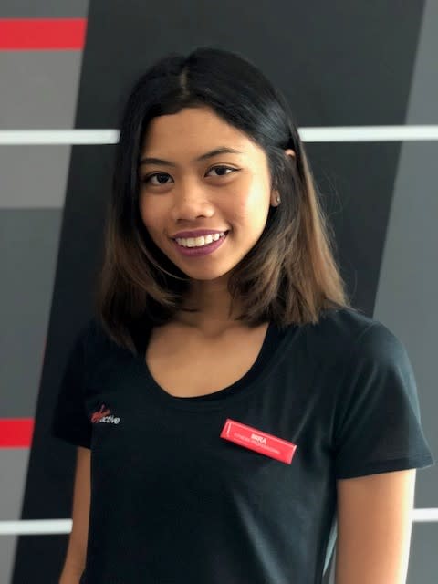 Ms Mira Zaman, Exercise Experience Coach for Virgin Active Fitness Clubs, Singapore. (PHOTO: Virgin Active)