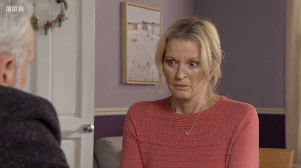 brian conley as rocky and gillian taylforth as kathy in eastenders