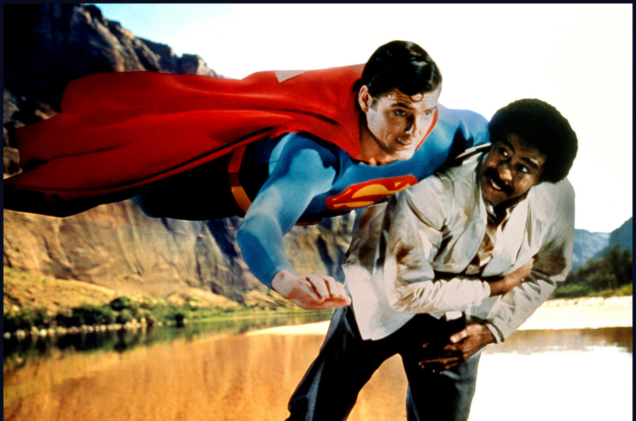 Prod DB Â© Dovemead Films / DR SUPERMAN III (SUPERMAN 3) (SUPERMAN III) de Richard Lester 1983 USA avec Christopher Reeve et Richard Pryor d'aprÃ¨s la bande dessinÃ©e (BD) comics creee par Jerome Siegel et Joe Shuster