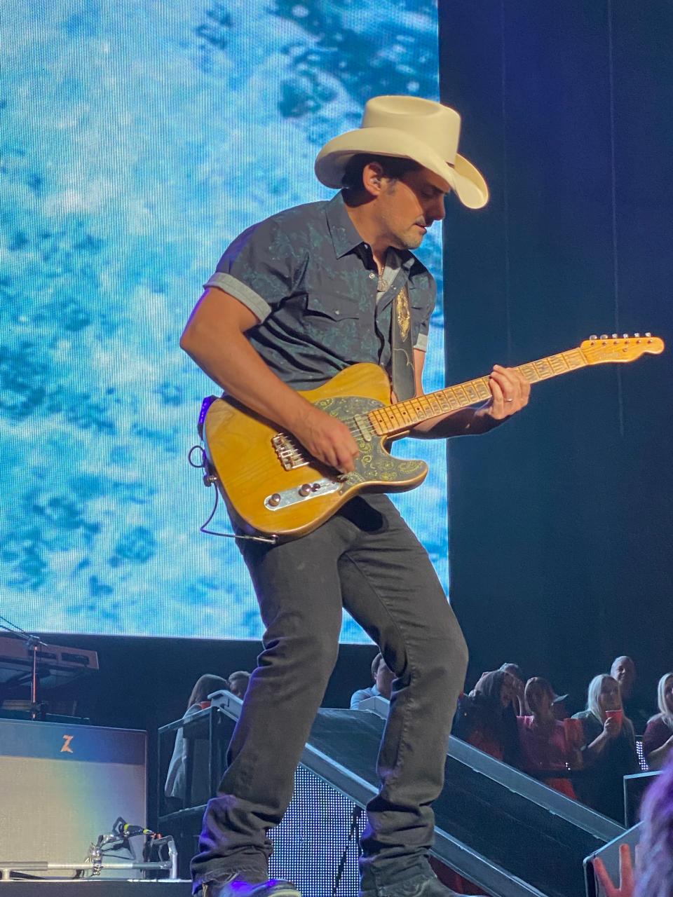 Brad Paisley, known for his singing, songwriting and his guitar play, will be one of the two concerts at The American Express PGA Tour event in La Quinta in January.