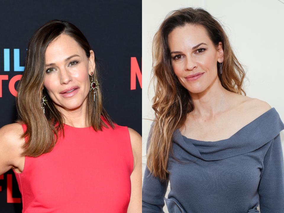 Jennifer Garner & Hilary Swank