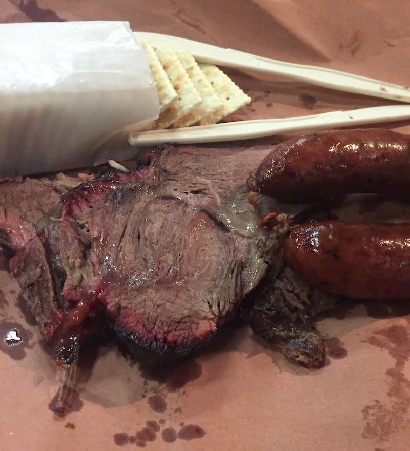 <em>A big slice of shoulder clod from Kreuz Market in Lockhart, TX</em>