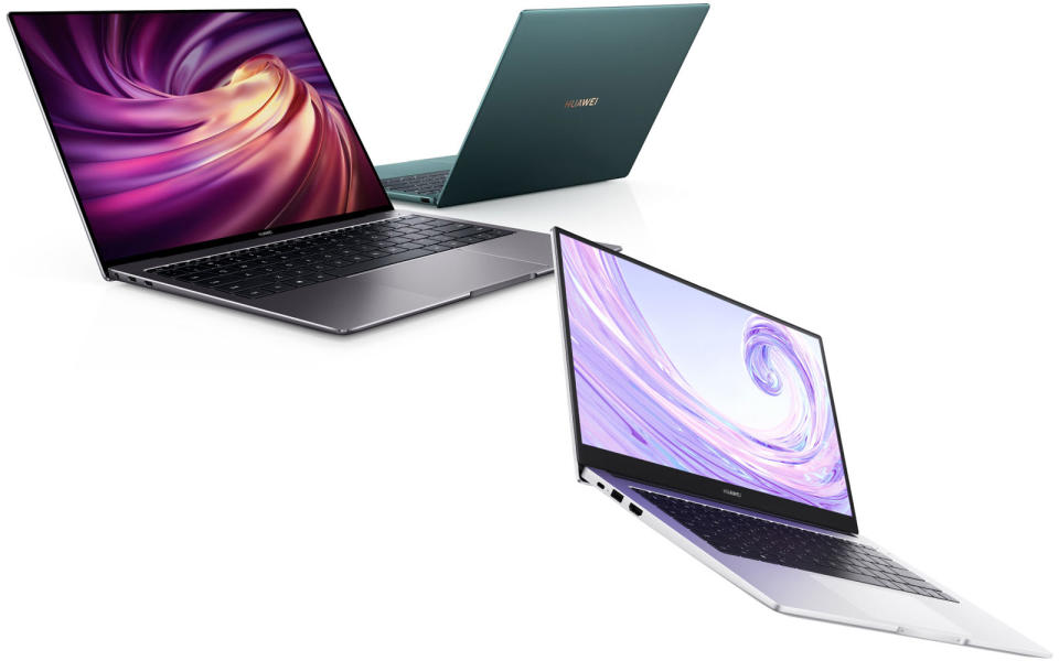 Huawei MateBook X Pro and MateBook D