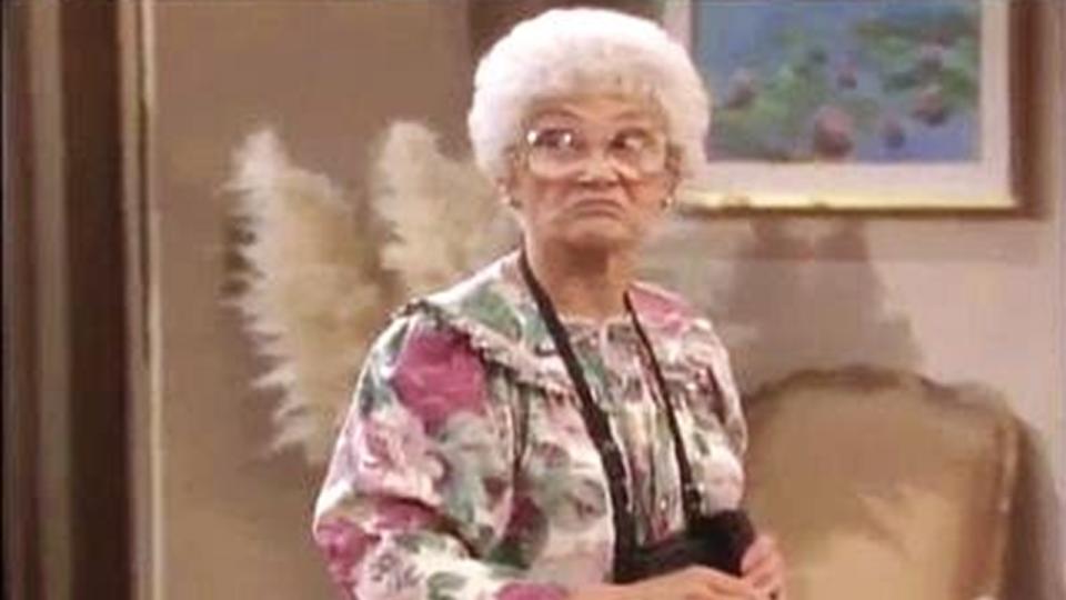 Estelle Getty as Sophia Petrillo in The Golden Girls episode 