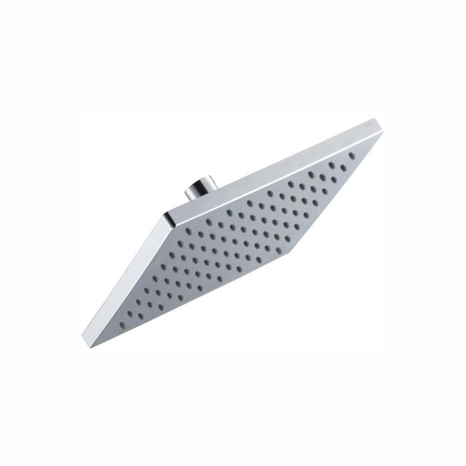 3) Modern Square Raincan Fixed Showerhead