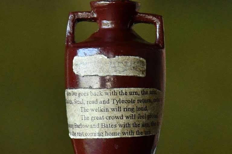 The Ashes urn, which is kept at Lord's (Ben STANSALL)